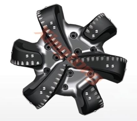 Steel Body Six-Blade PDC Drill Bits 17 1/2″ 444mm XD6163D for Oil Gas Well Directional Drilling