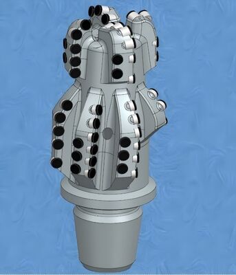 PDC Rock Bit HDD Drill Bit with Eccentric Reaming 156mm Dilated Hole Diameter and GII Cutter Type for Granite Rock