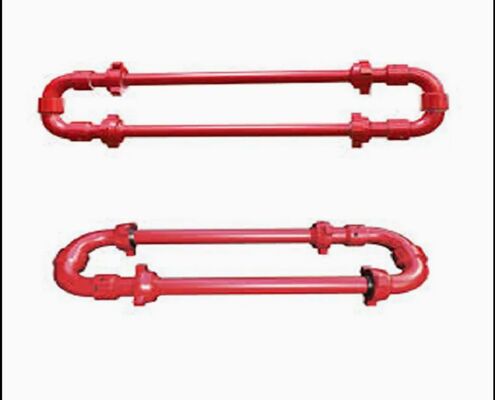 High Pressure Hose Loop for Oilfield Applications Made from Alloy Steel with 42MPa Operation Pressure