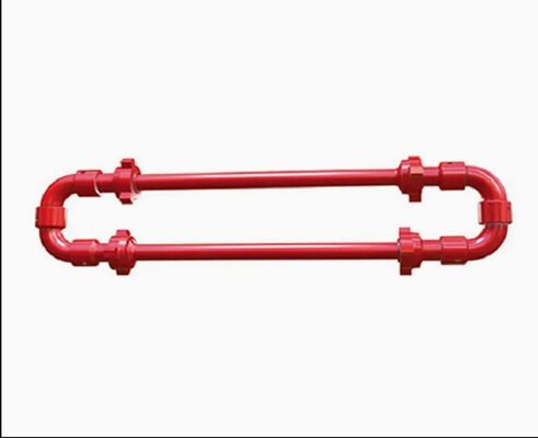 High Pressure Hose Loop for Oilfield Applications Made from Alloy Steel with 42MPa Operation Pressure