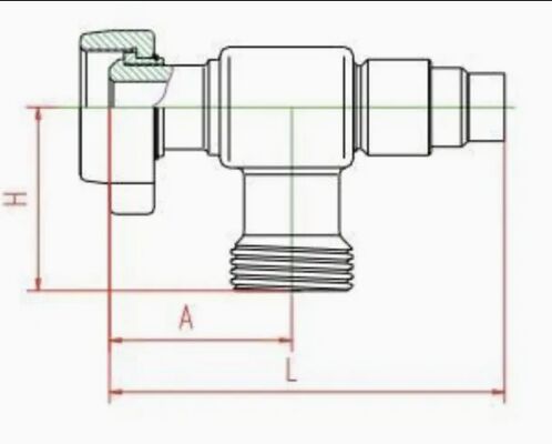 Alloy Steel High Pressure Safety Valve with 42Mpa (6000psi) Rating and Automatic Opening and Closing for Oilfield Manifold