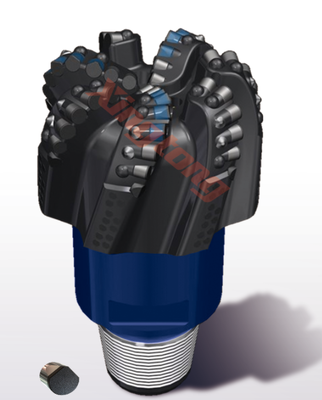 API PDC Drill Bit 16KN.m - 24KN.m rock core bit 76mm Gauge