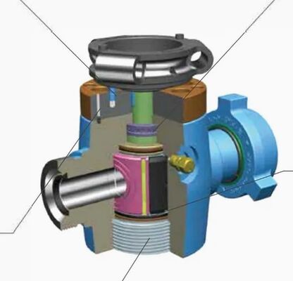 Premium Alloy Steel Plug Valve with 10,000psi~20,000psi Pressure for Fracturing and Cementing Services