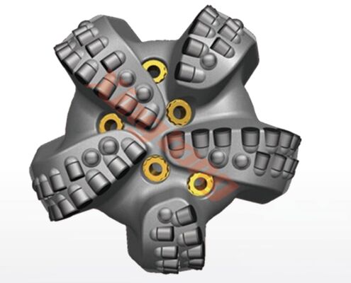 9 1/2in 241mm PDC Rock Drill Bit with 50-59KN.M Torque and Dual Row Cutting Structure for Oil Drilling