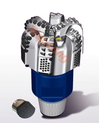 8 3/4in 222mm PDC Drill Bit for Super Hard Formations with Dual Row Cutting Structure