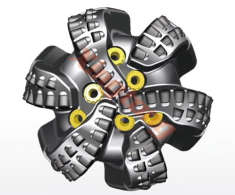 Rigid Body PDC Drill Bits – 8 3/4″222mm  XH 6164ML Model for Super Hard Formation Oil Drilling